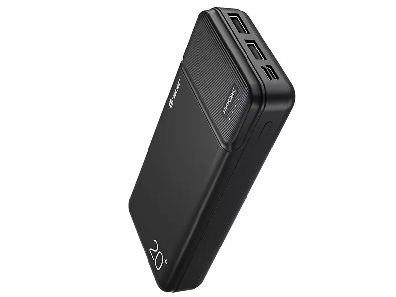 TRACER Powerbank 20000mAh 2A BK czarny 